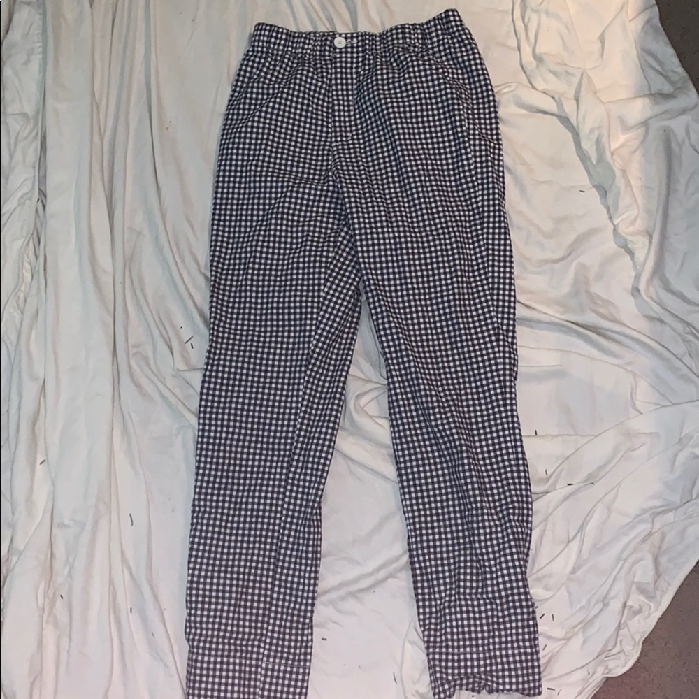 brandy melville gingham pants
